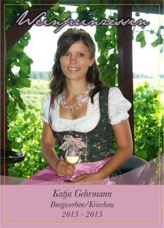 Weinprinzessin Burgwerben,Kriechau, Herzogsberg